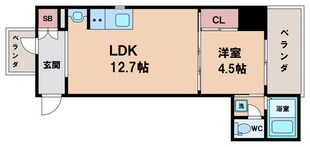 ブリリアントコートクラージュの物件間取画像